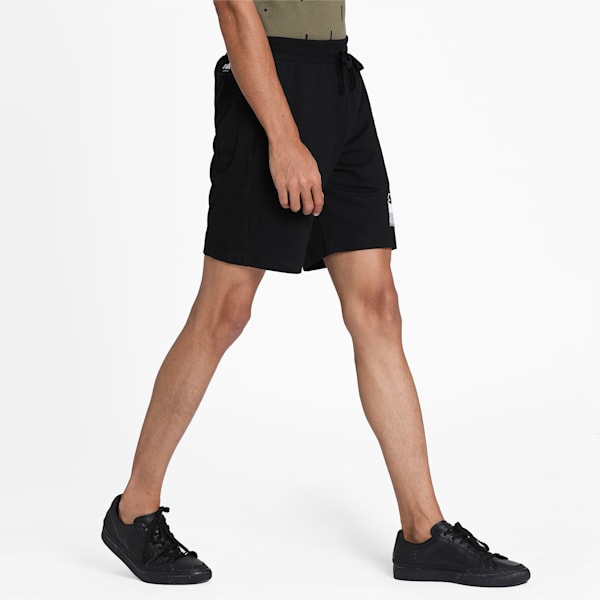 ATHLETICS Men’s Shorts 8" TR, Puma Black-Puma White, extralarge-IND